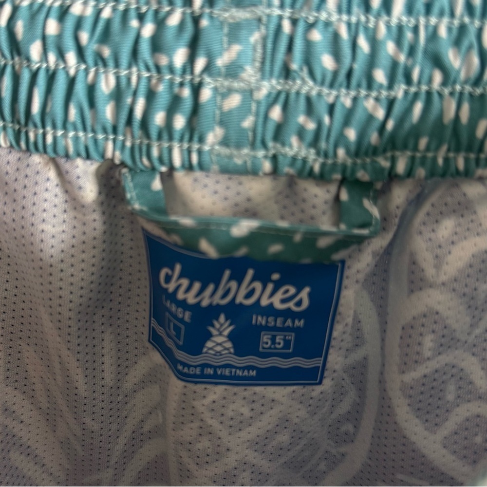 Chubbies Blue Patterned Shorts - image 4